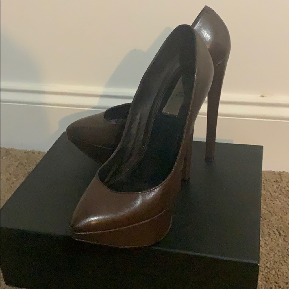 Chocolate limited edition MIA heels